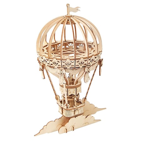 Robotime Classic 3D Wood Hot Air Balloon Puzzles ROETG406